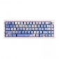 Equinox Flower 104+25 PBT Doubleshot Backlit 5-sided Dye-subbed Keycaps Set Cherry Profile Side Legends for MX Keyboard